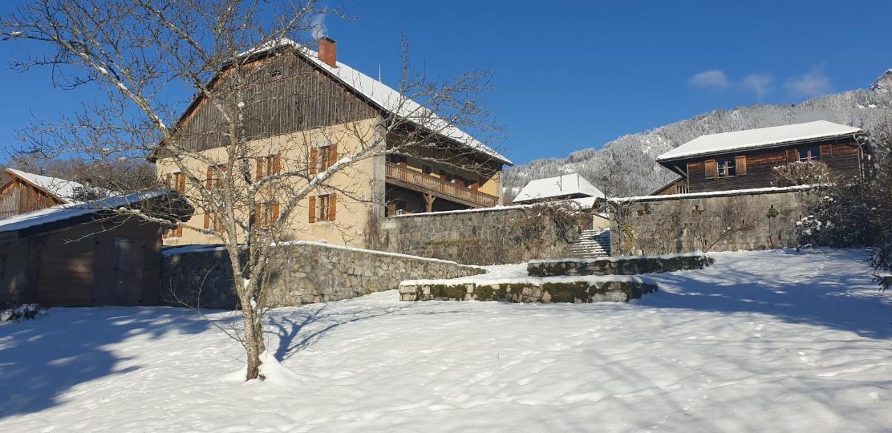 Vila La Belle Des Praz Mieussy Exteriér fotografie